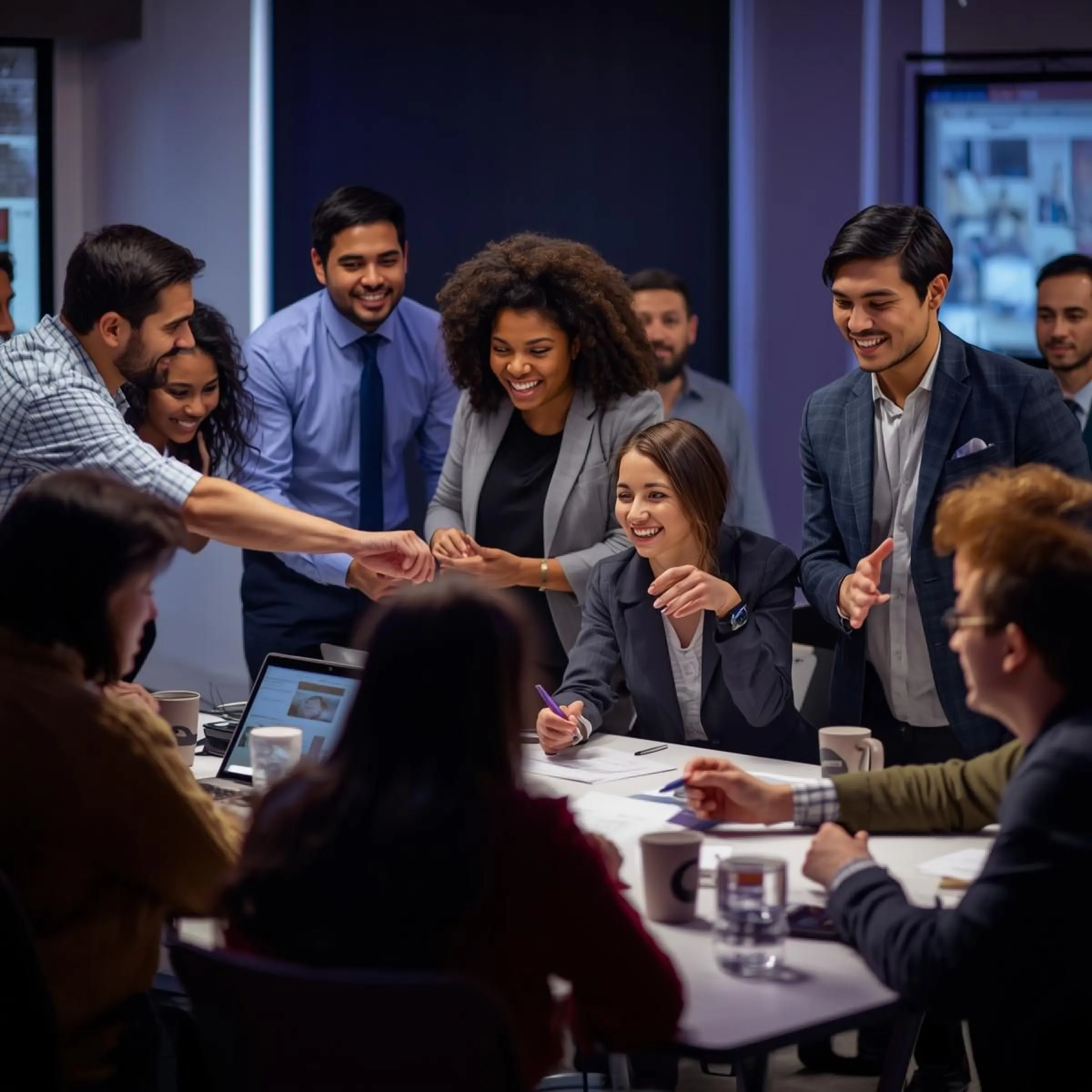 Zespół rekrutacyjny przy pracy